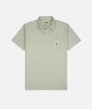 NEW JETTY men's cruise terry polo shirt in white